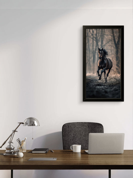 Black Beauty | Creature Wall Art Frame