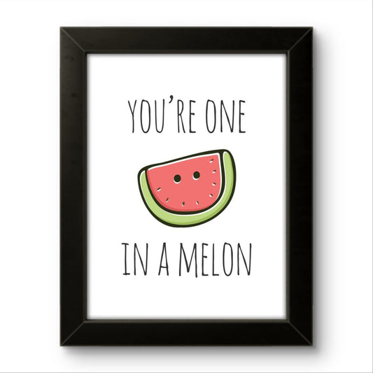 Melon | Funny Wall Art Frames