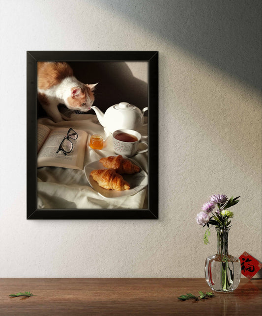 Breakfast with Bestie | Creature Wall Art Frame