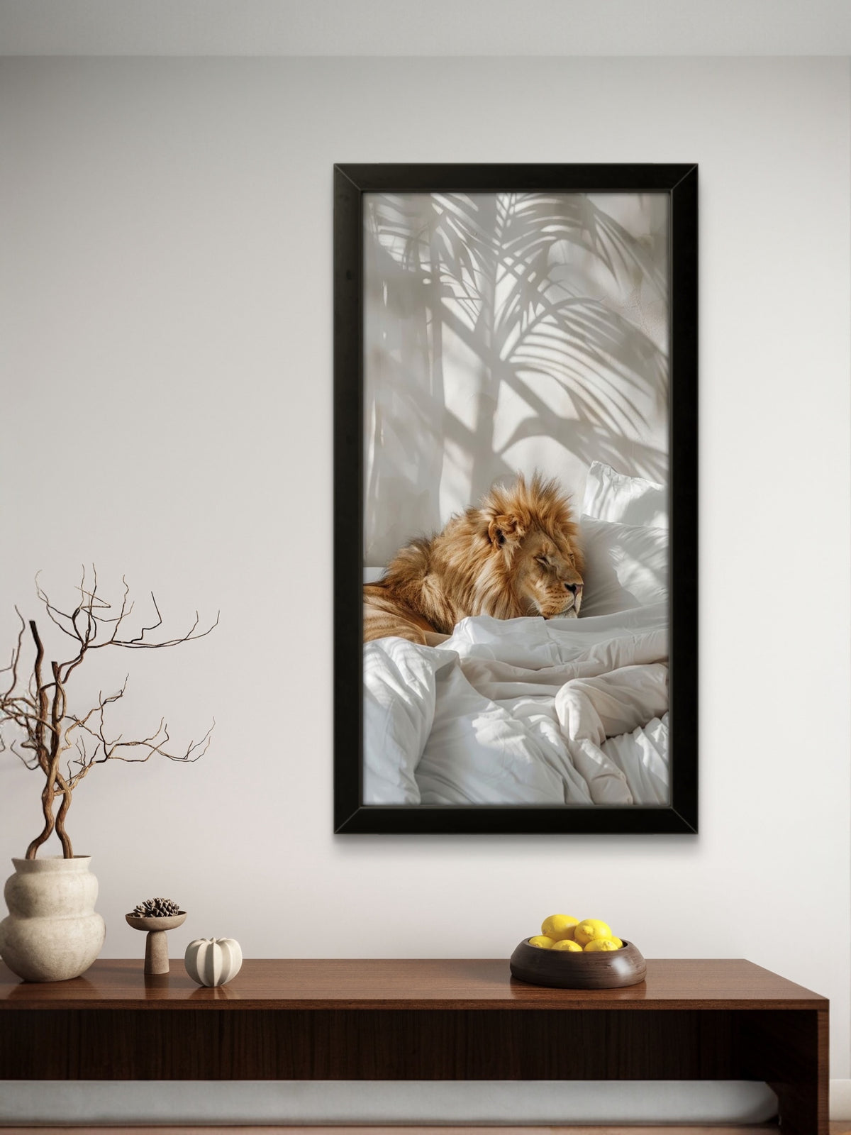 Silent King | Creature Wall Art Frame