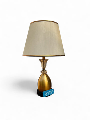 TwoTone Gold Lamp | Pair for Side Tables