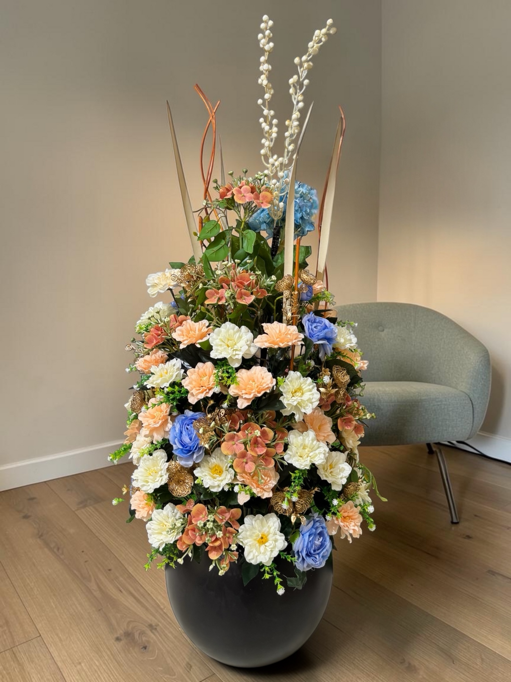 Peach Planter | Floor Decoration