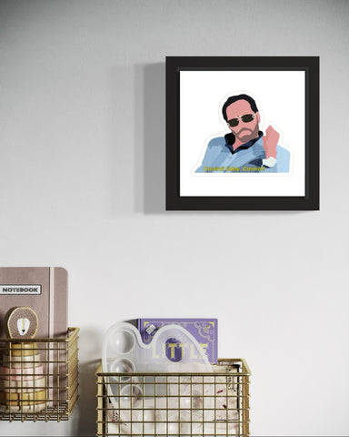 Control Uday | Funny Wall Art Frame