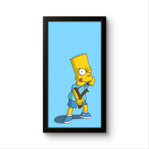 Simpson | Funny Wall Art Frame