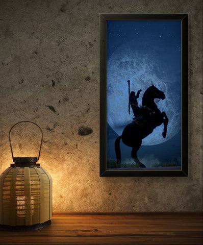 Real Man & Ride | Creature Wall Art Frame