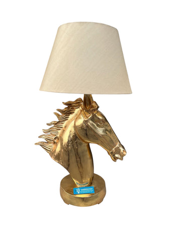 Face Horse Lamp | Pair for Side Tables