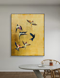 Flock of Birds | Hand painting