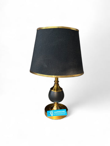 Stone Golden Lamp | Pair for Side Tables