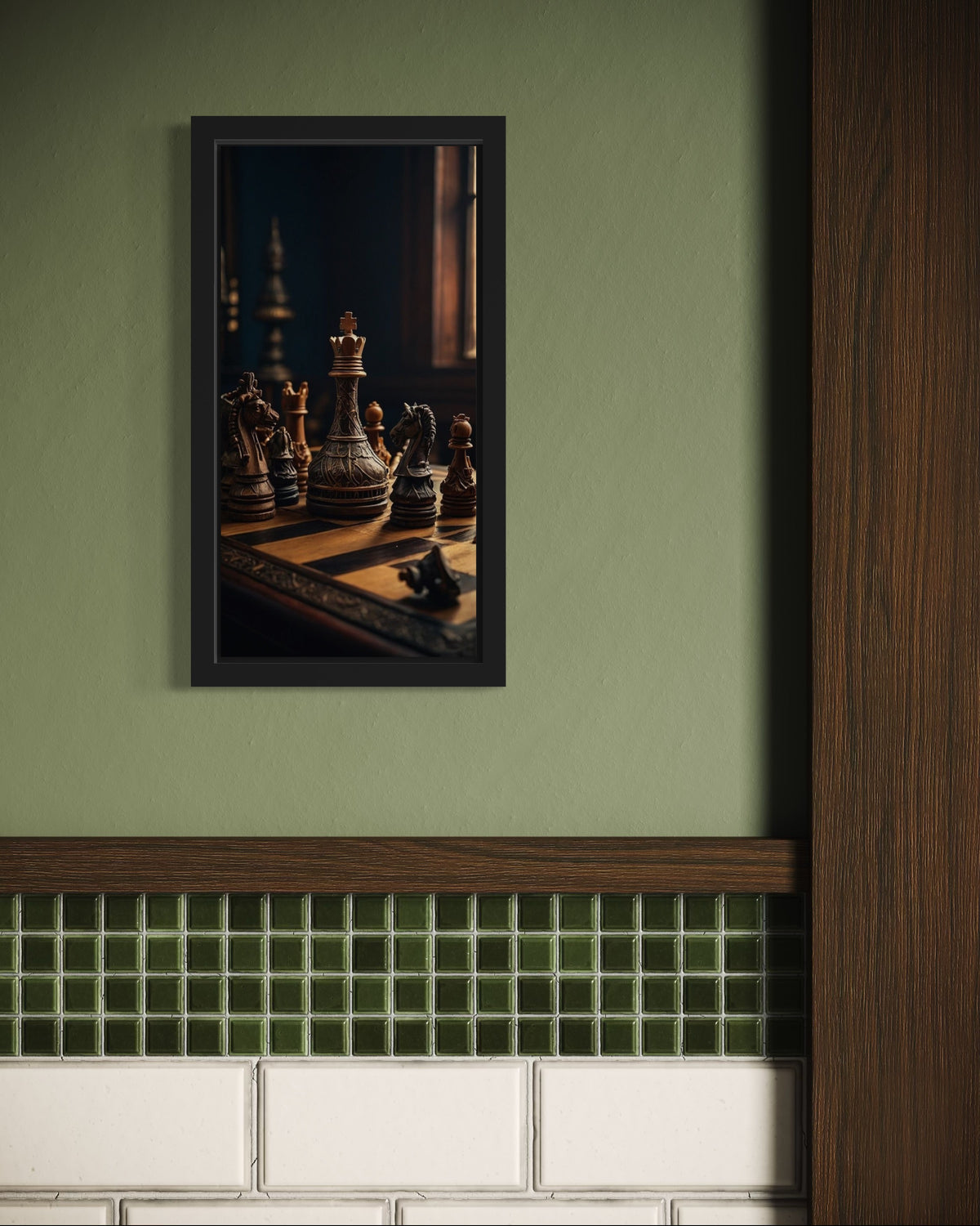 Chess | Modern Wall Art Frame