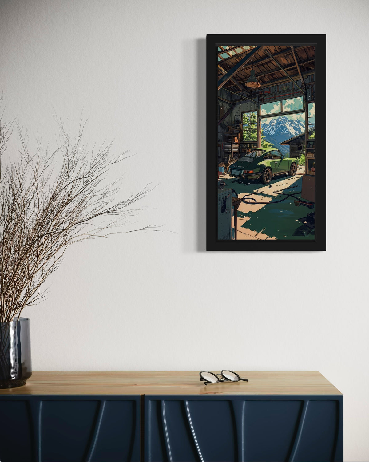 Porsche | Animated Wall Art Frame