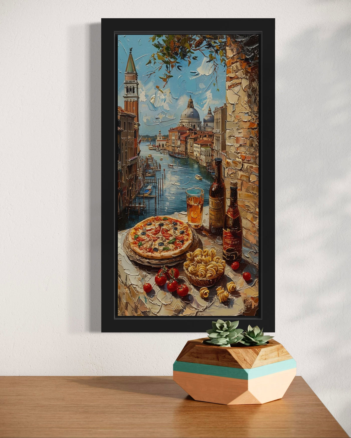 Pizza Picnic | Animated Wall Art Frame