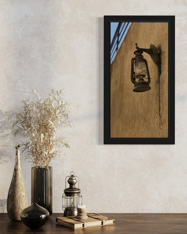 Antique Light | Vintage Wall Art Frame